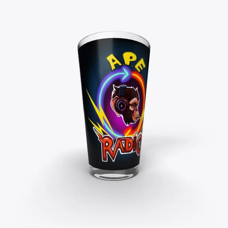 A.P.E.Radio logo pint 